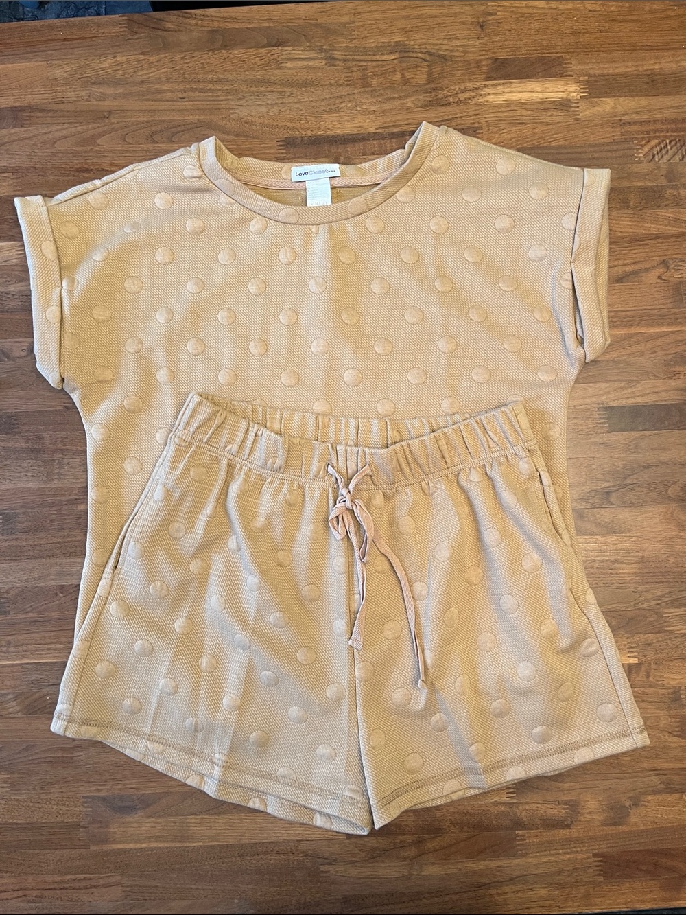 Women's Two-Piece Short Sleeve and shorts Set